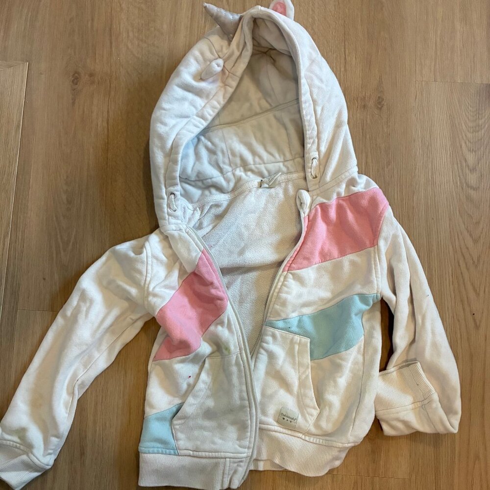 Cubcoats Unicorn Zip-Up Hoodie